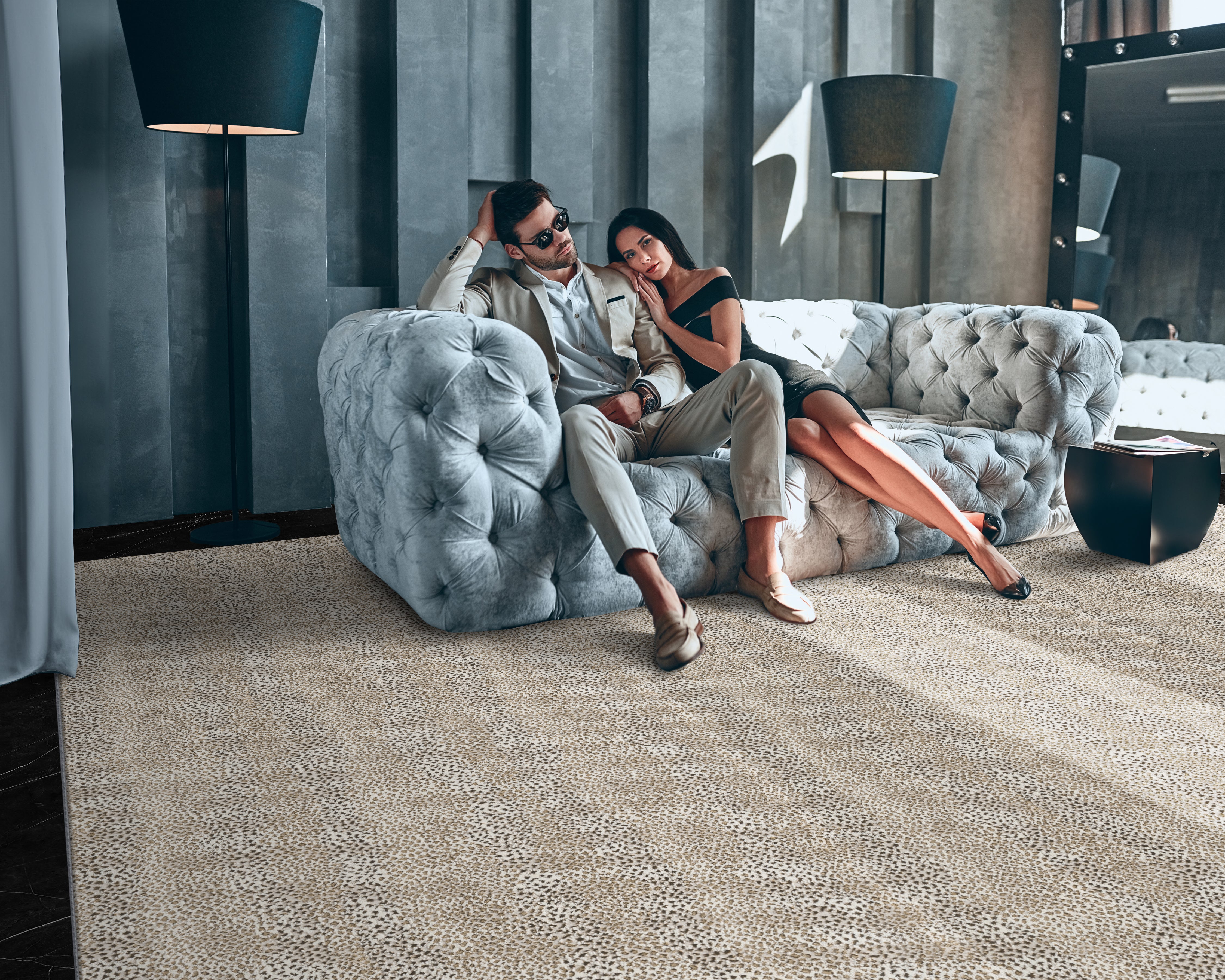 Amur - Champagne - LuxCut Carpet