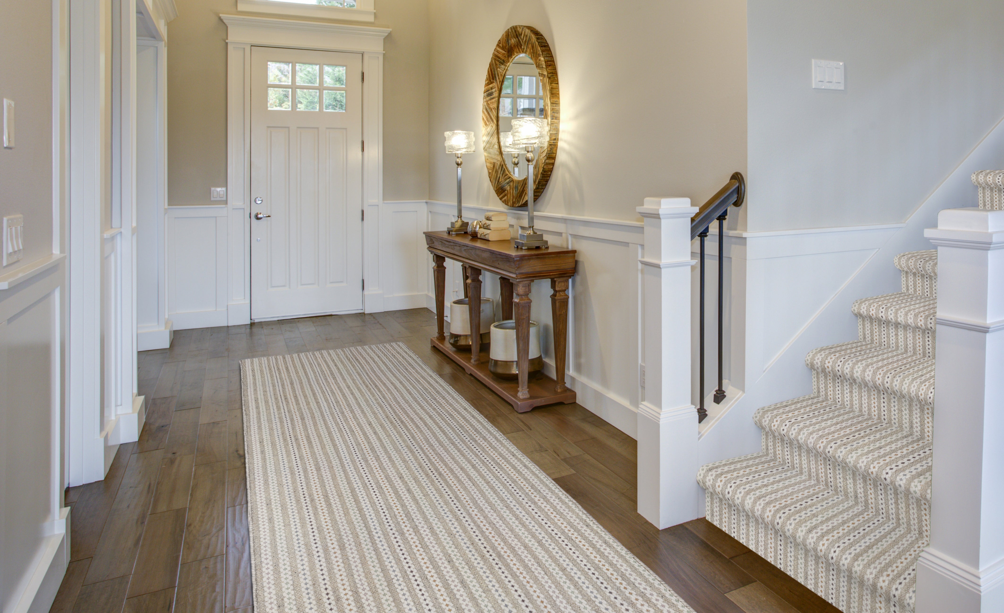 Chain Stitch - Winter Wheat - LuxCut Carpet