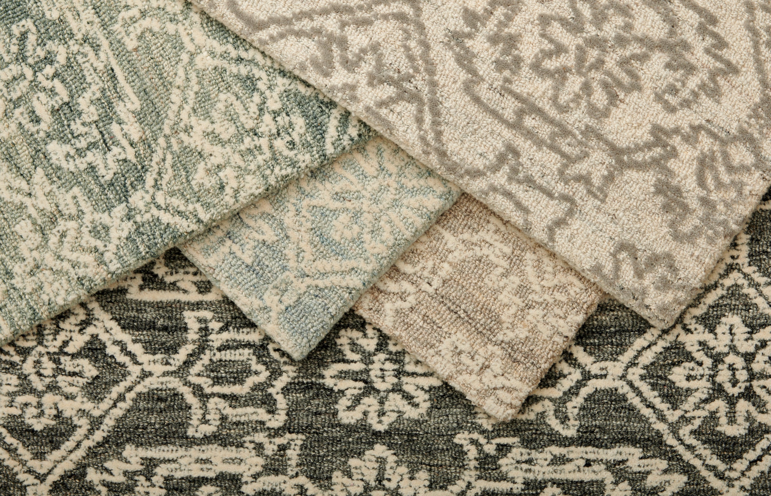 Grandeur Lace - Ash - LuxCut Carpet