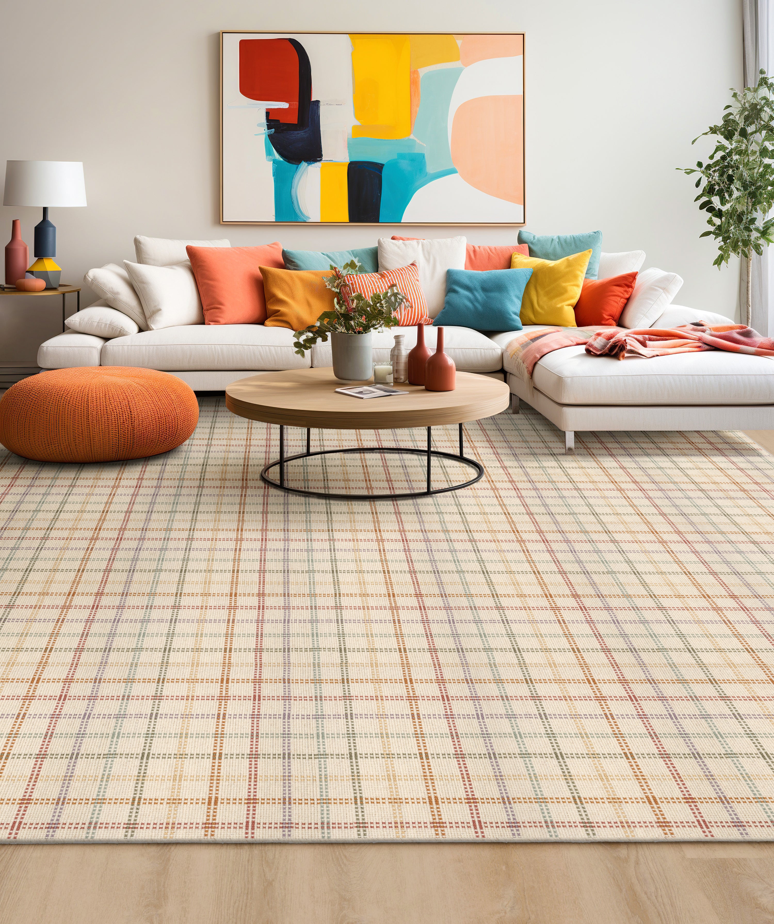Riviera Views - Santorini Sunset - LuxCut Carpet