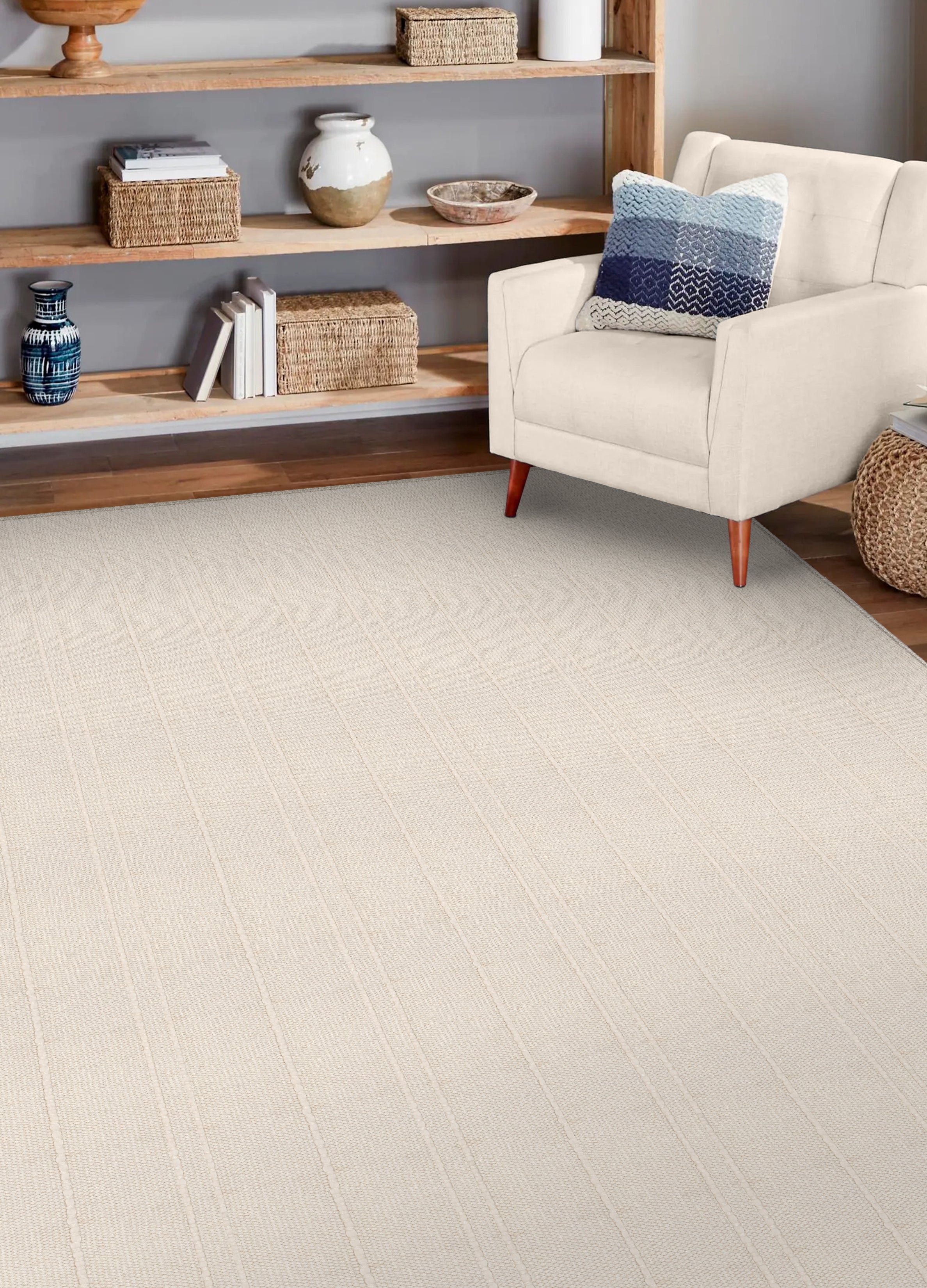 Encore Stripe - Bluestone - LuxCut Carpet