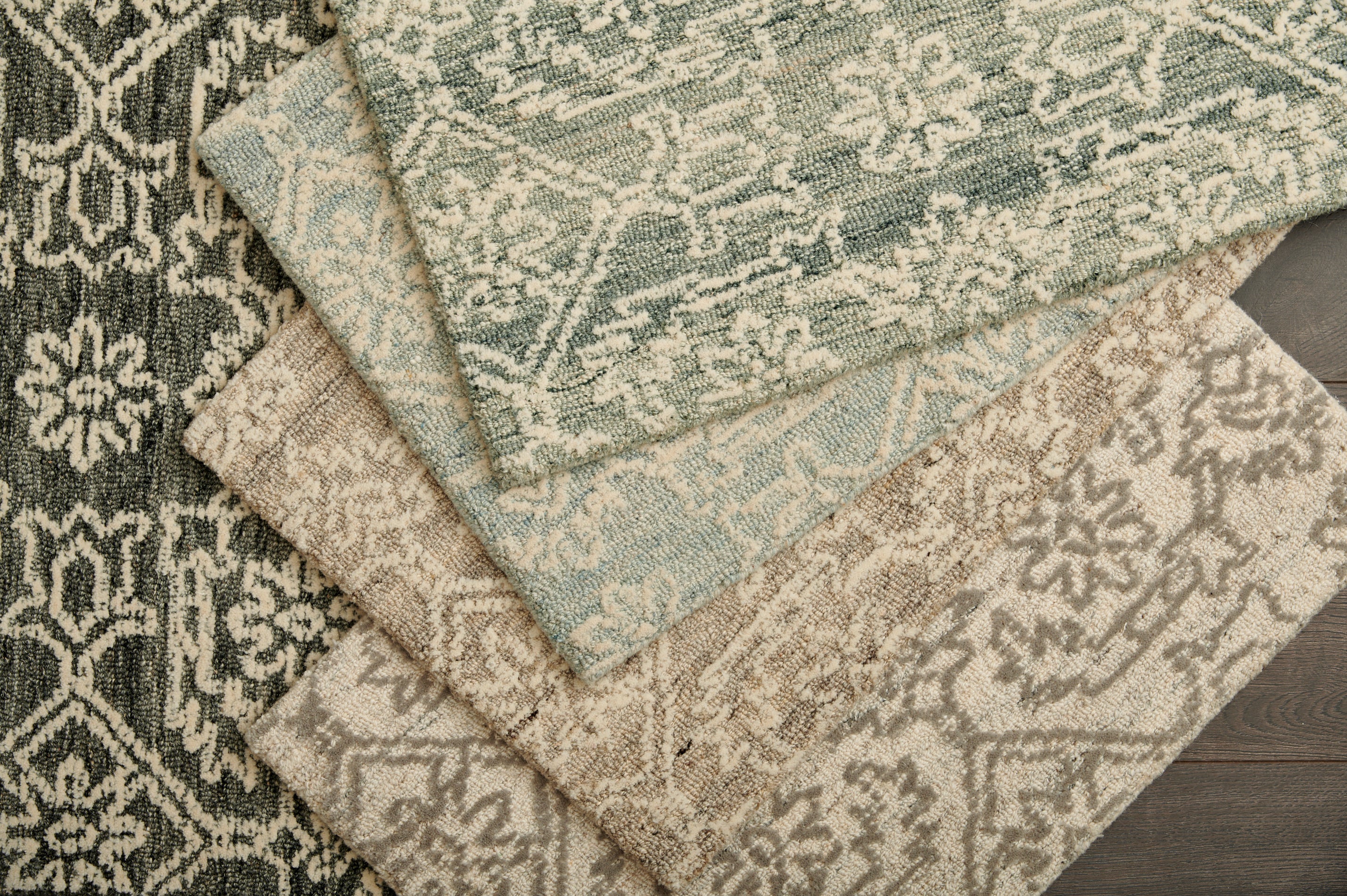 Grandeur Lace - Ash - LuxCut Carpet