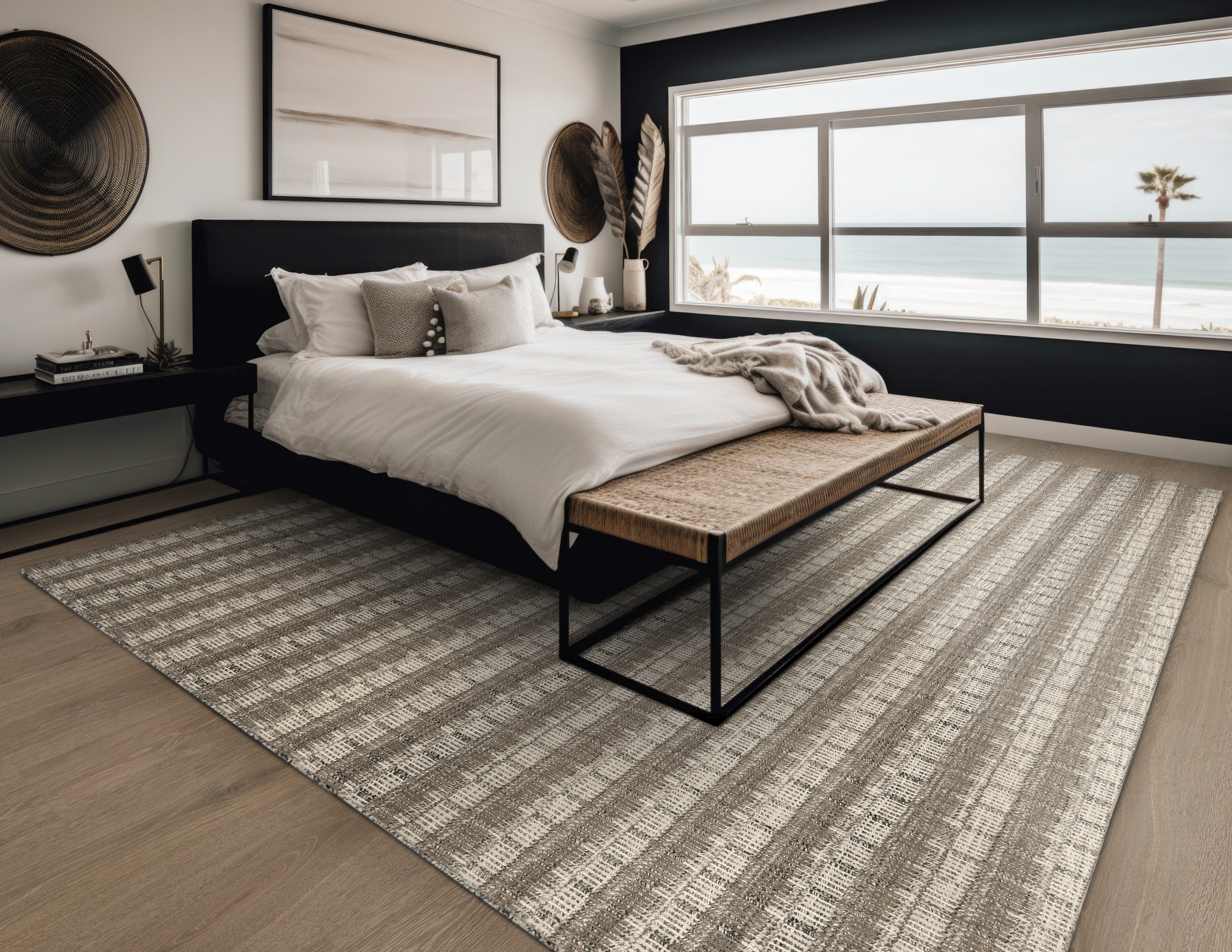 Meadowlands Plaid - Rattan - LuxCut Carpet
