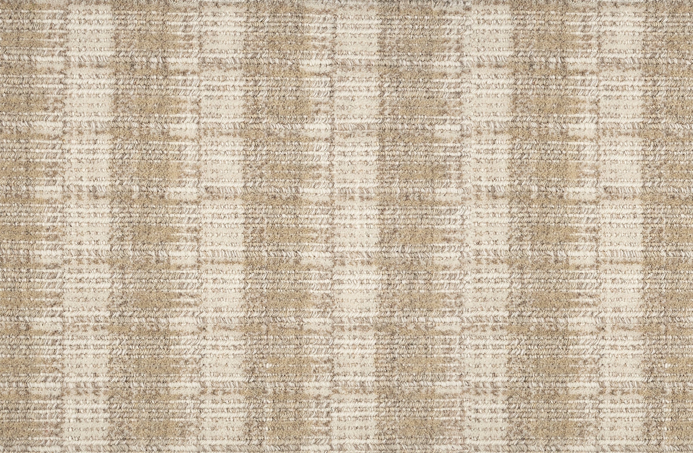 Meadowlands Plaid - Rattan - LuxCut Carpet