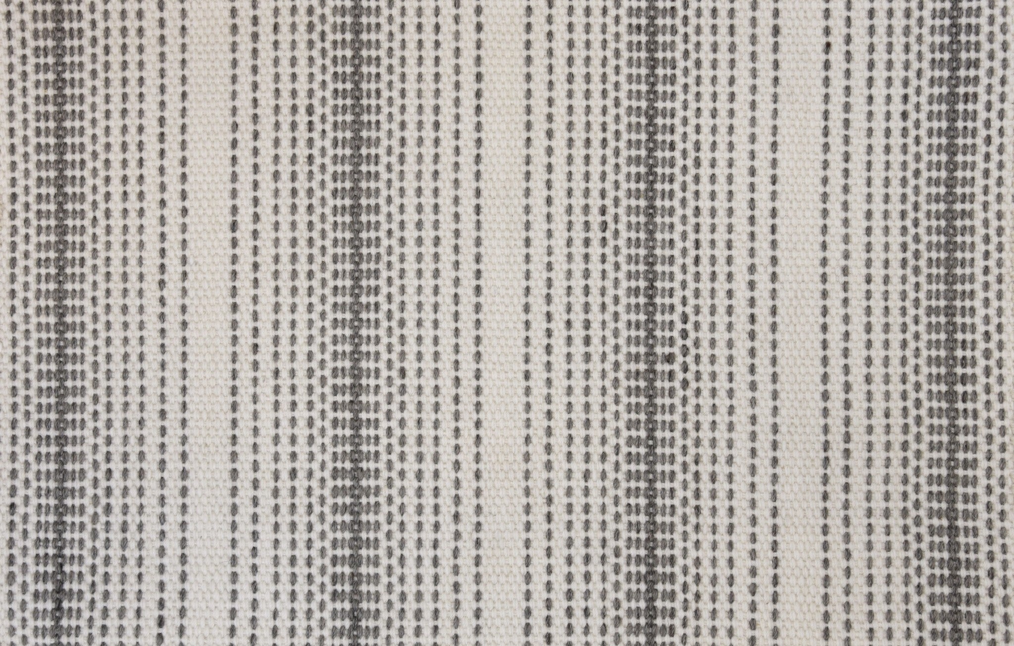 Textured pearl-colored fabric with alternating dark and light vertical stripes
