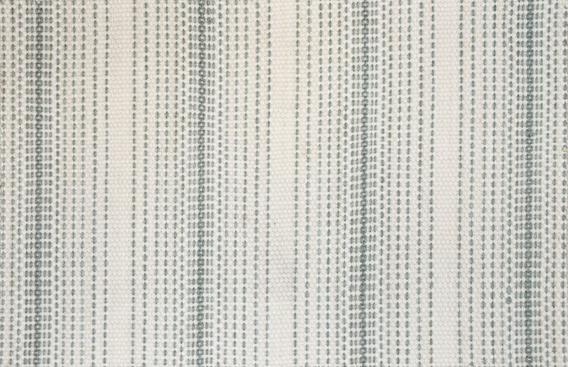 Textured pistachio and white fabric with subtle vertical stripe pattern