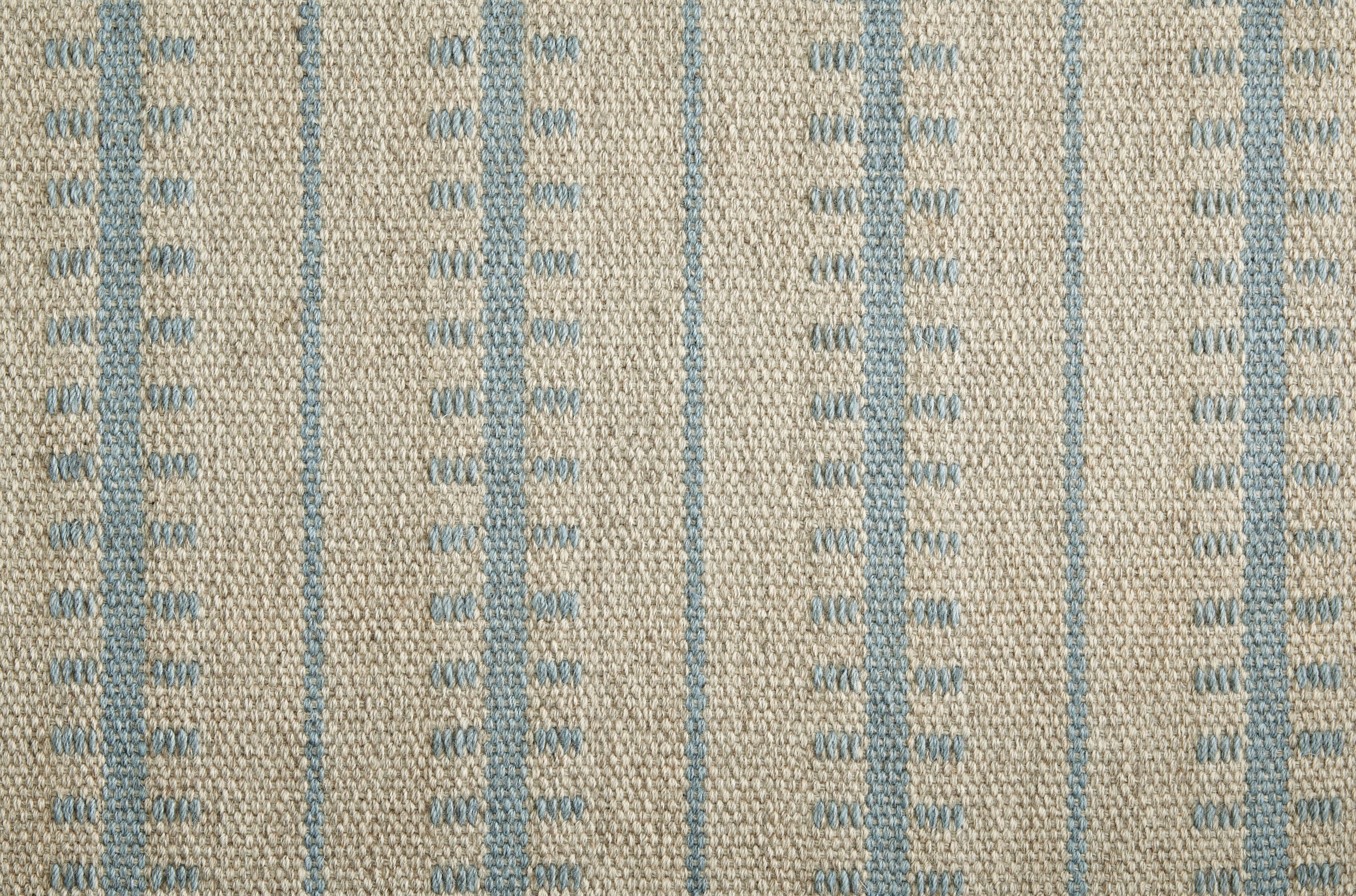 Ticking Stripe 2 - Powder Blue - LuxCut Carpet