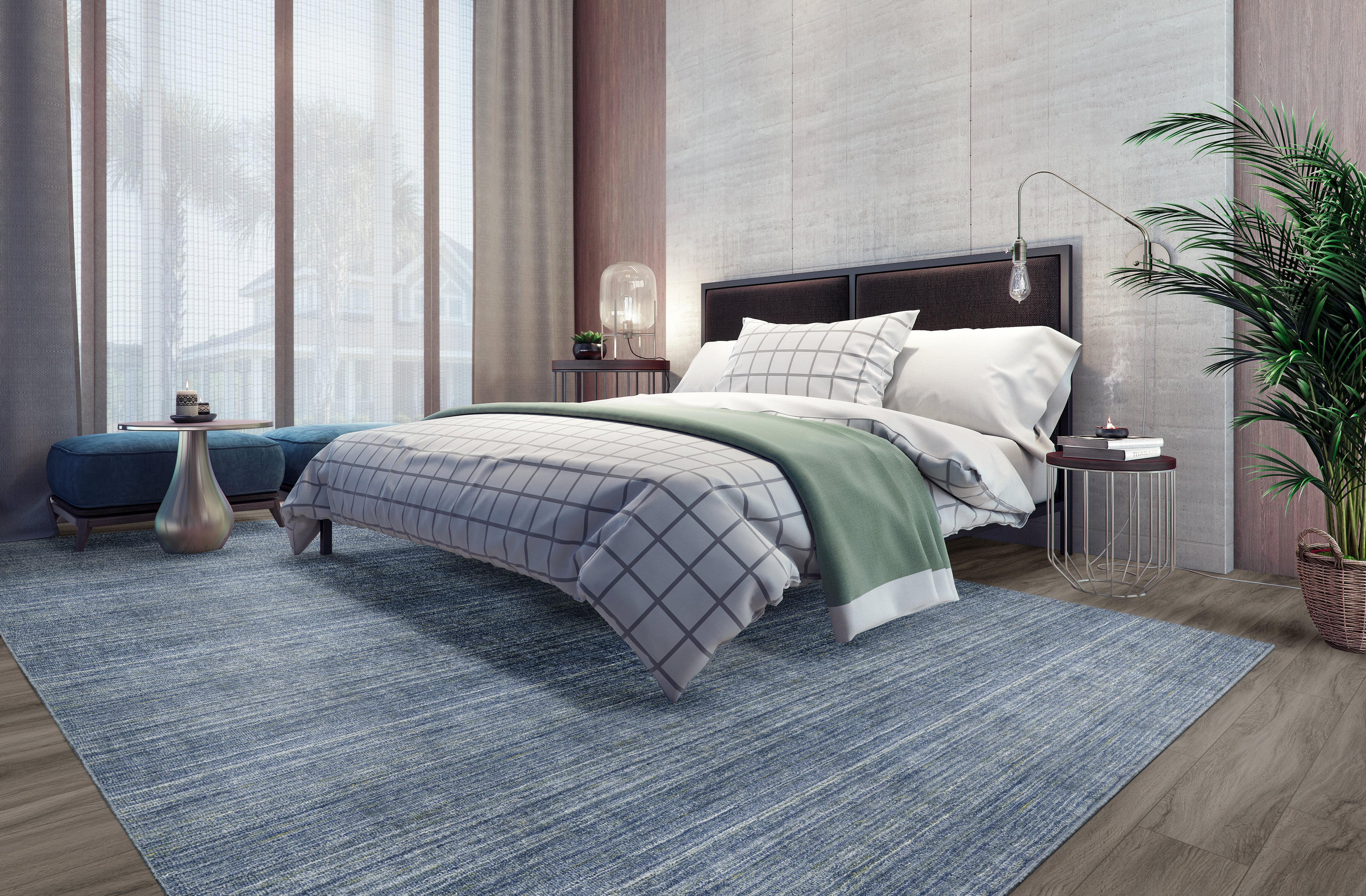 Varkala Vivid - Caribbean - LuxCut Carpet